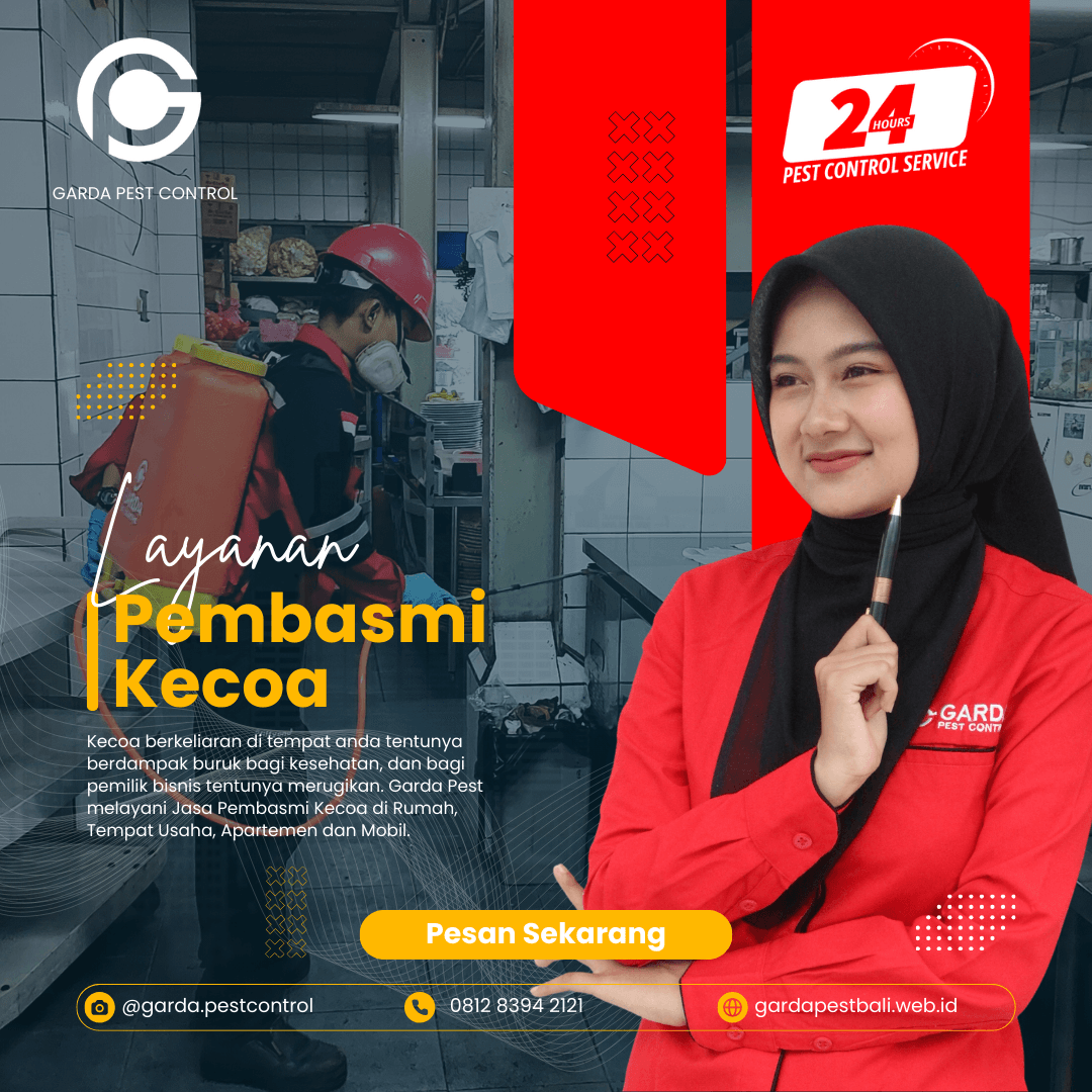Jasa Pembasmi Kecoa di Denpasar Bali Terbaik