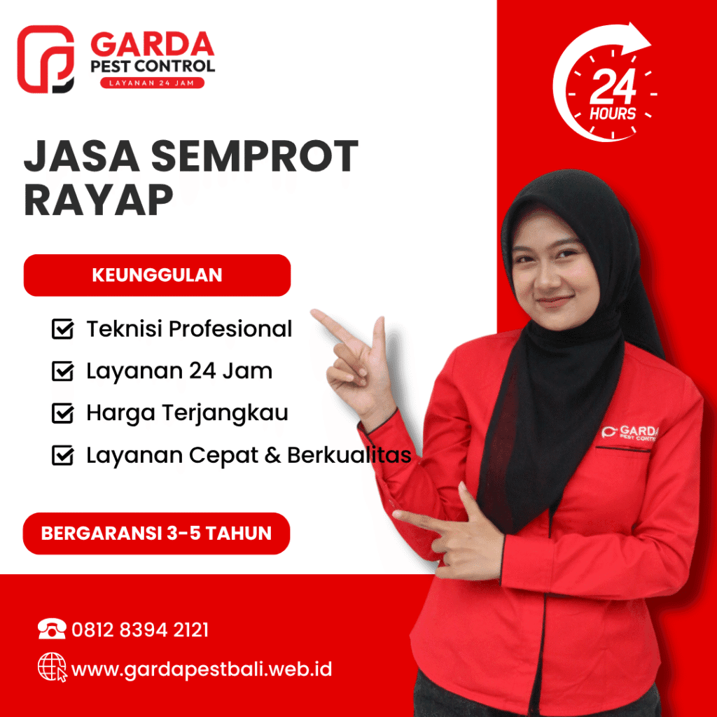 Garda Pest Jasa Anti Rayap di Bali Termurah