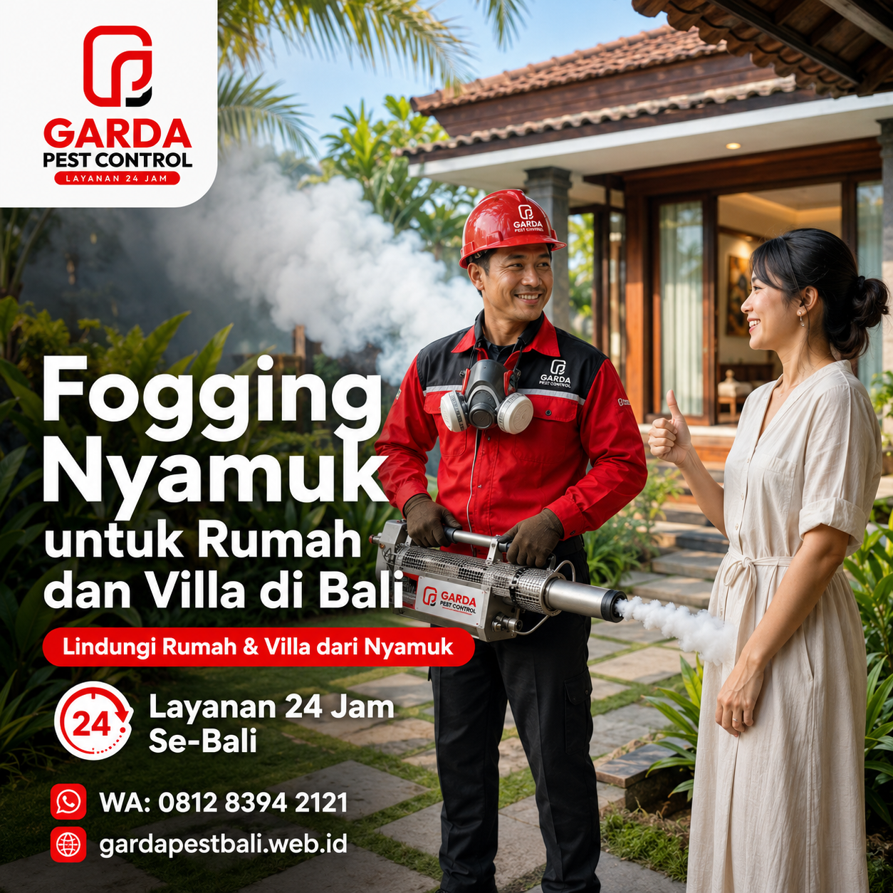 Jasa Pembasmi Nyamuk Demam Berdarah Profesional, Efektif!