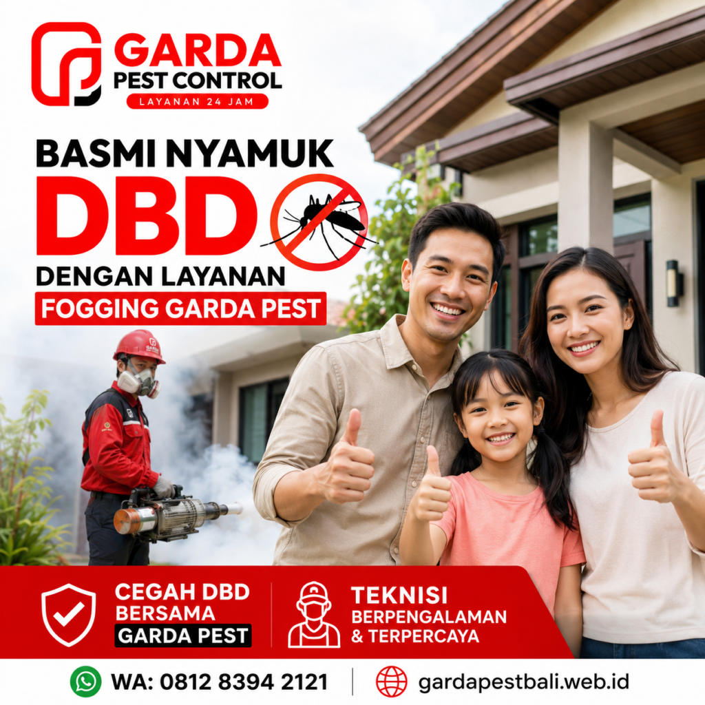 Jasa Pembasmi Nyamuk Demam Berdarah Profesional, Efektif!