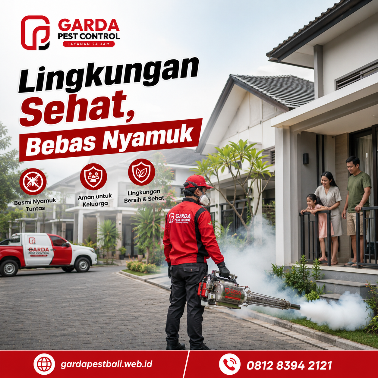 Jasa Fogging Nyamuk Rumah dan Villa Bali: Menjamin Kenyamanan dan Kesehatan Anda