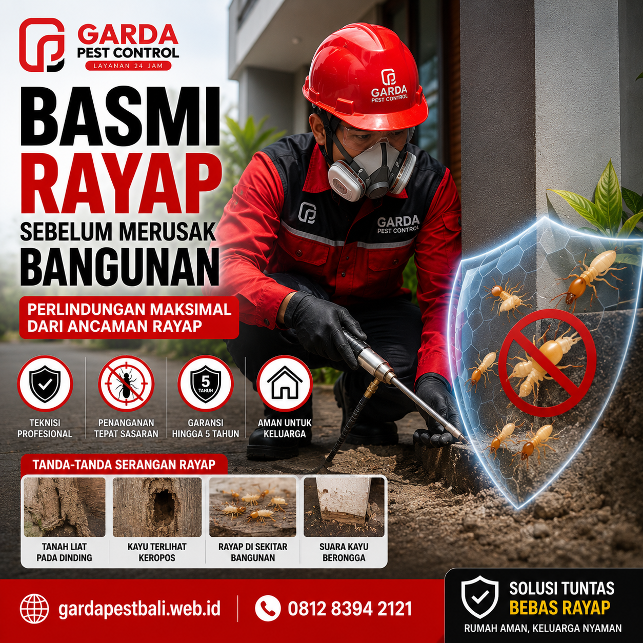 Biaya Jasa Pest Control Rumah di Bali per Meter: Panduan Komprehensif Garda Pest Control Bali