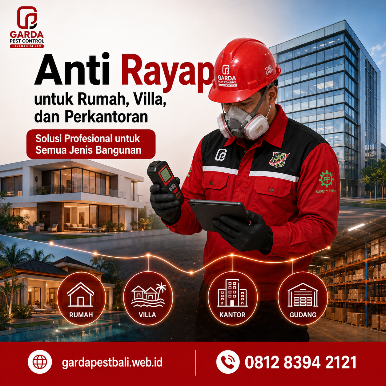 Jasa Pembasmi Rayap Bali: Solusi Perlindungan Properti dan Struktur Kayu