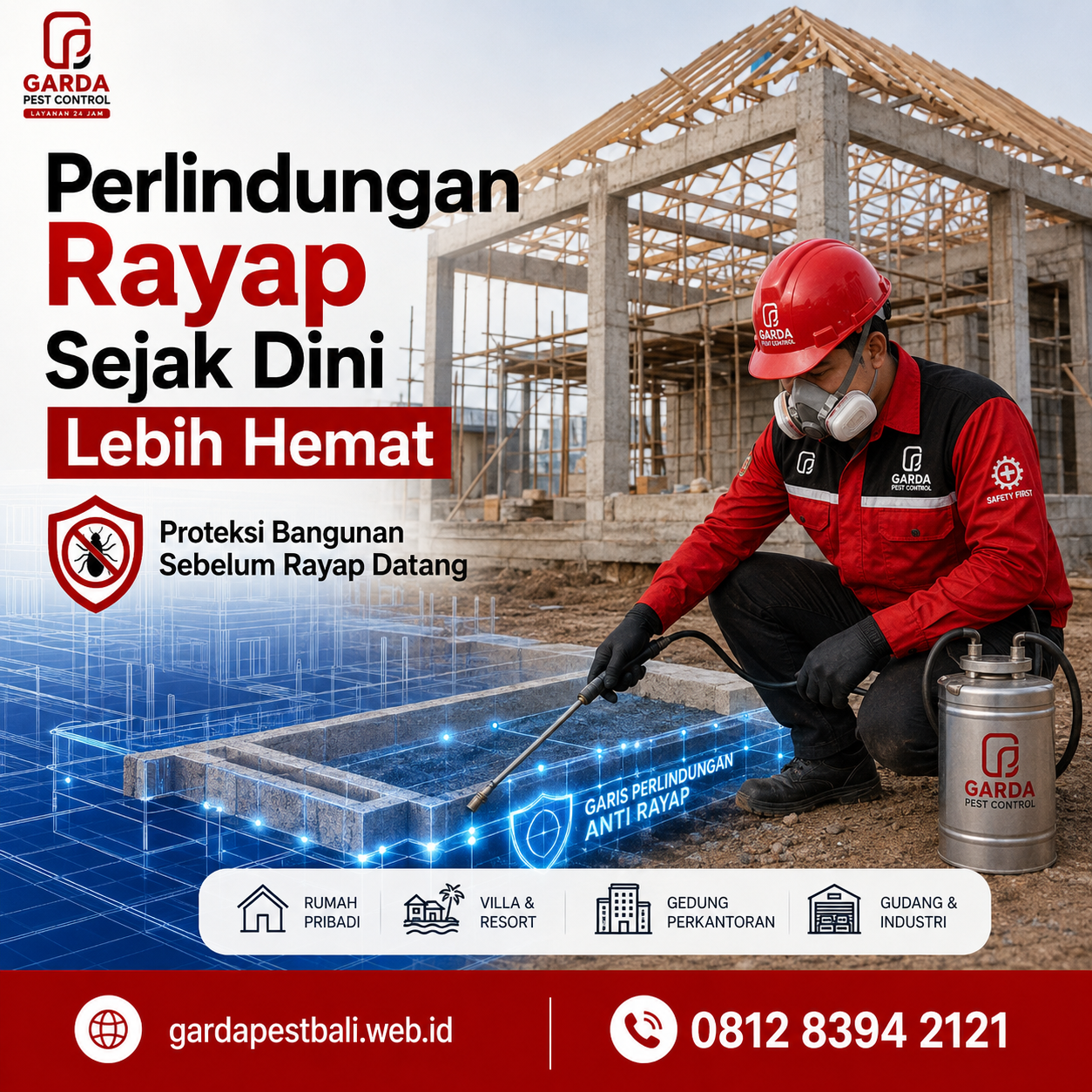 Jasa Pembasmi Rayap Bali: Solusi Perlindungan Properti dan Struktur Kayu
