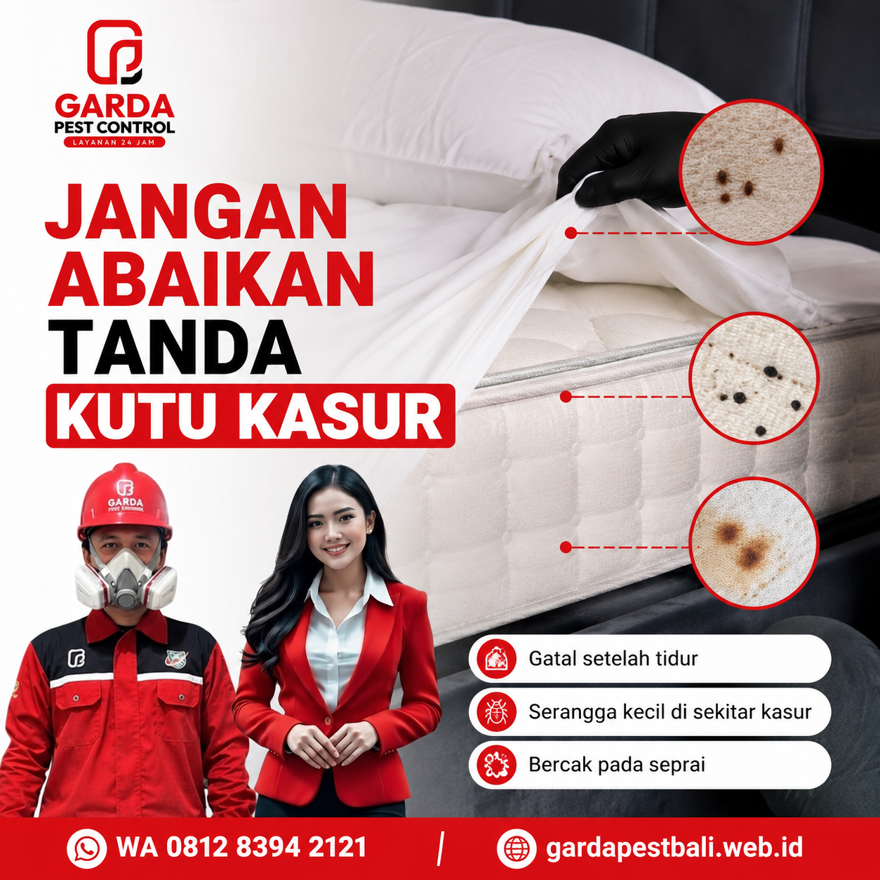 Jasa Pembasmi Kutu Kasur Villa Bali Profesional untuk Perlindungan Reputasi Penginapan